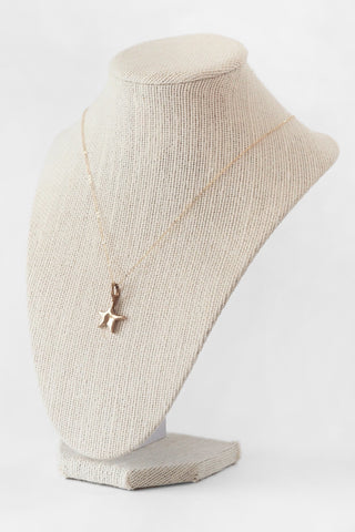 Brass Star Necklace