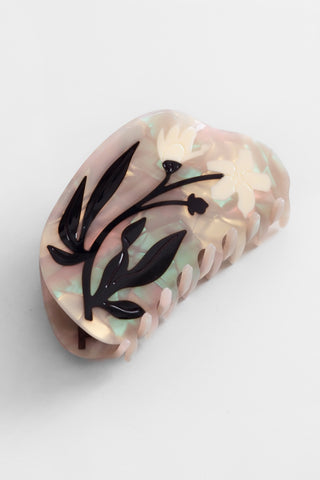 Bryony Floral XL Claw Clip