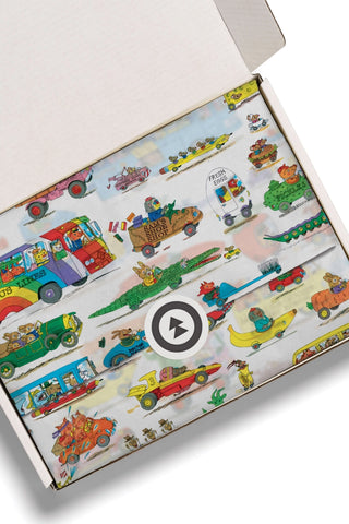 Busytown Cars Tissue Paper
