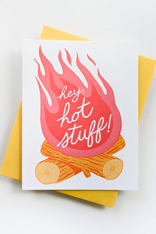 Campfire Love Greeting Card