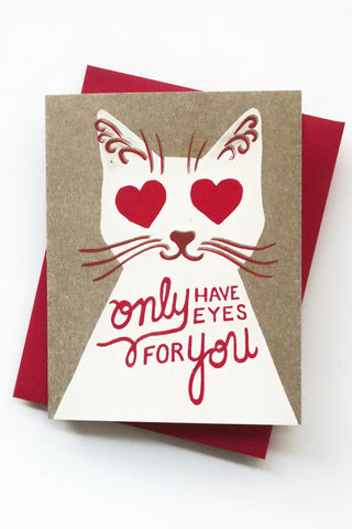 Only Have Eyes For You Greeting Card