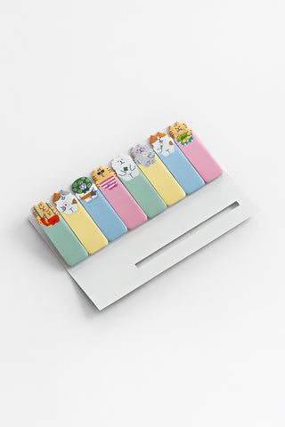 Cat Medley Page Flag Sticker