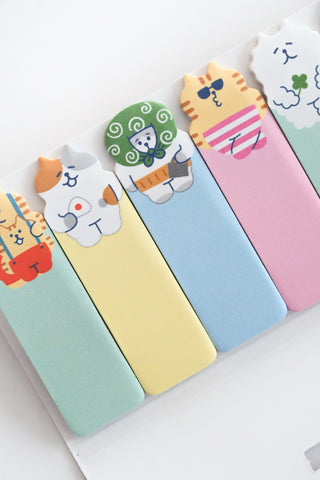 Cat Medley Page Flag Sticker