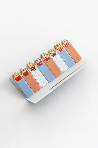 Cat Suspenders Page Flag Sticker