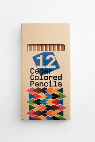 Cedar Colored Pencils, Set of 12