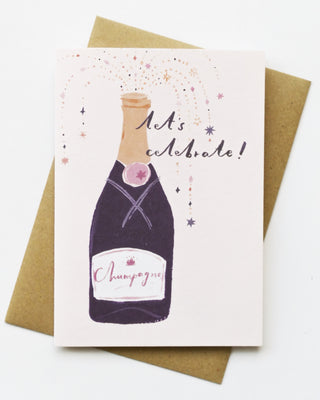 Champagne Celebrate Greeting Card