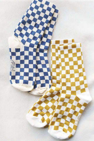 Checkerboard Crush Socks