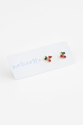 Cherries Studs