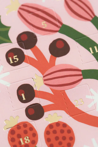 Christmas Chorus Advent Calendar Card