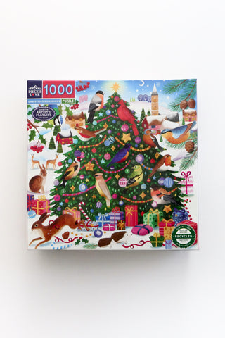 Christmas Songbirds 1000 Piece Holiday Puzzle