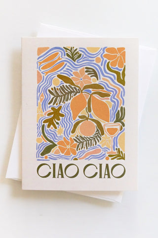 Ciao Ciao Greeting Card