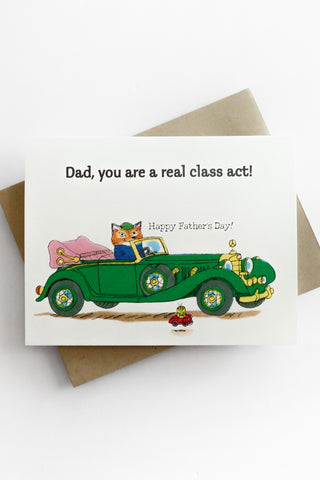 Class Act Dad Greeting Card