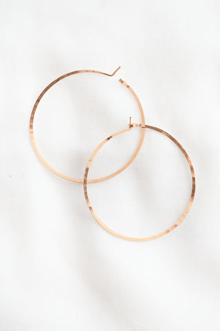 Classic Gold Fill Hoop Earrings