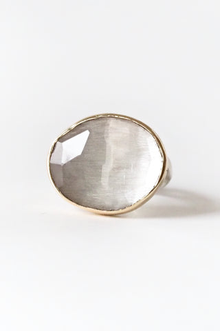 Clear Quartz Sea Kelp Ring