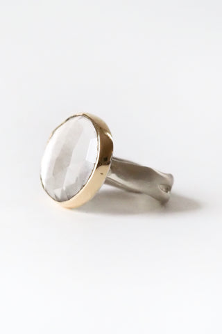 Clear Quartz Sea Kelp Ring