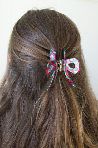 Colorful Bow Hair Clip