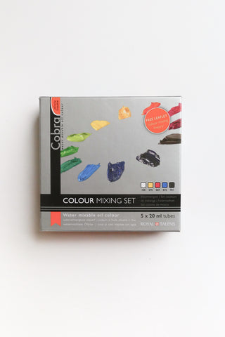 Cobra Solvent Free Oil Color Mixing Set