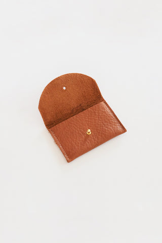 Cognac Leather Cardholder
