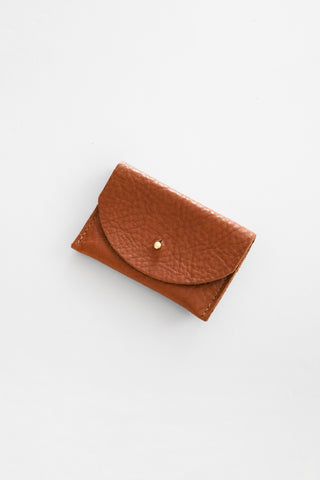 Cognac Leather Cardholder
