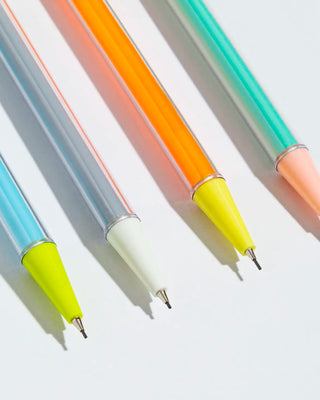 Colorblock Mechanical Pencil Set of 4