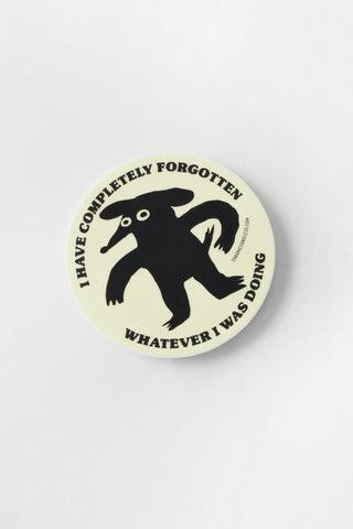 Completely Forgotten Vinyl Sticker