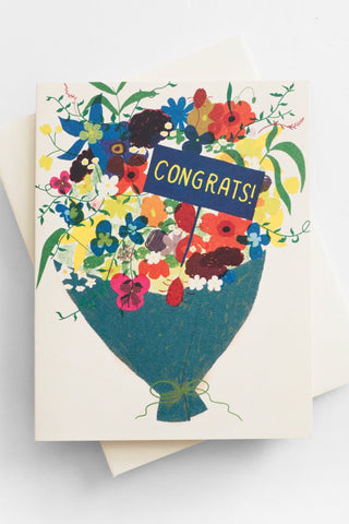 Congrats Bouquet Greeting Card