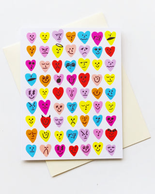 Conversations with Hearts Greeting Card