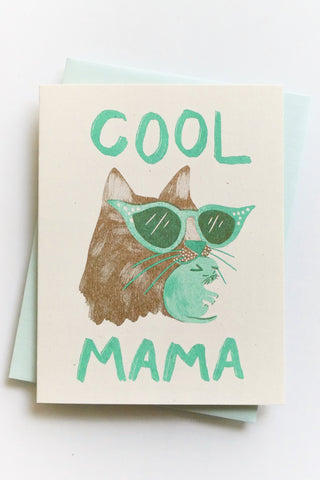 Cool Mama Greeting Card