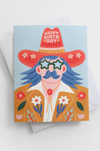 Cowboy Birthday Greeting Card