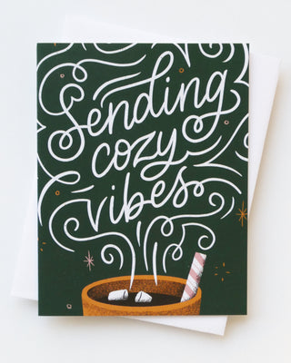 Cozy Vibes Christmas Greeting Card