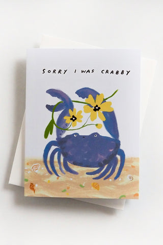 Crabby Greeting Card