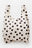 Cream + Black Polka Dot