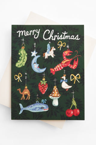Curious Trimmings Greeting Card