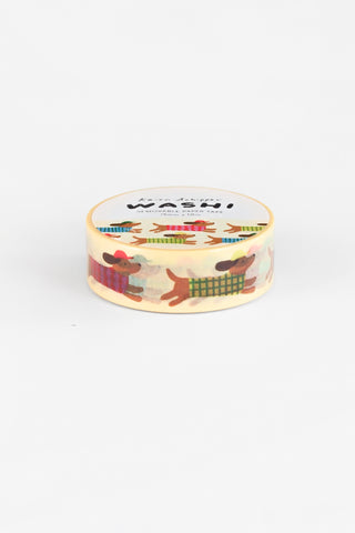 Dachshund Dog Washi Tape