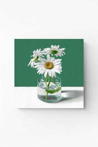Daisies and Leaf
