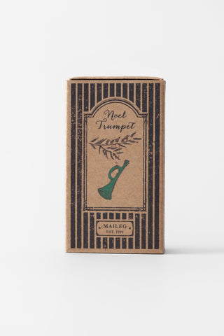 Dark Green Trumpet Ornament