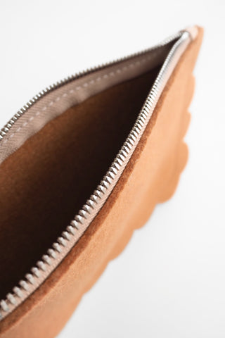Deco Edge Merino Wool Clutch
