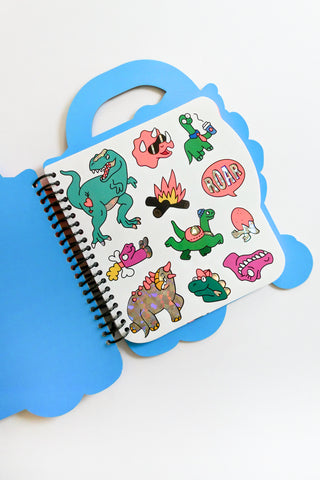 Coloring & Sticker Book