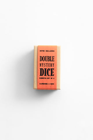 Double Retro Mystery Dice Pair