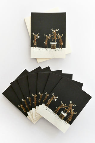 Down the Chimney Holiday Greeting Card Box