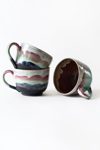 Drippy Hibiscus Mug