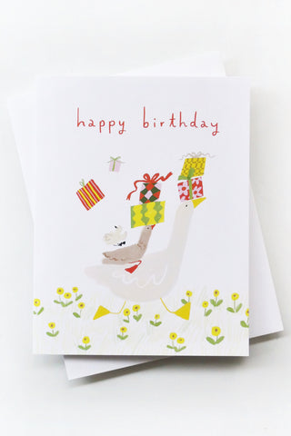 Duck Delivery Birthday Greeting Card