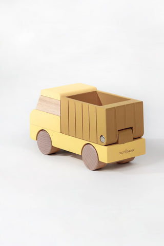 Dump Truck Wooden Construction Vehicle