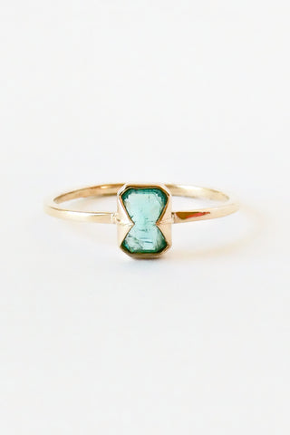 Emerald Muse 10K Ring