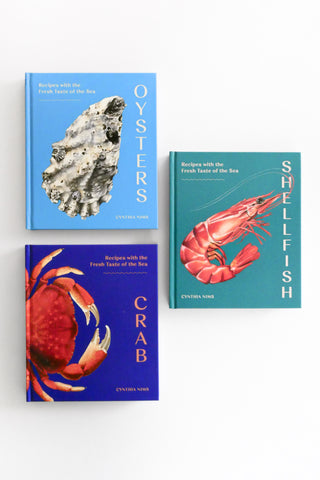 Essential Shellfish Collection: Set of 3 Coastal Cookbooks