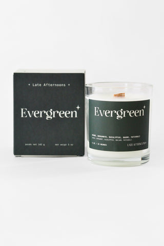 Evergreen Candle