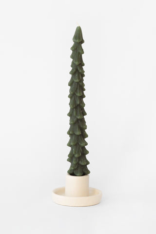 Evergreen Taper Candle Set