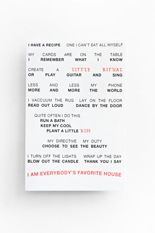 Everybody's Favorite House Postcards