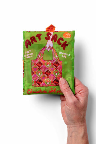 F*ck Off Retro Art Sack Reusable Bag