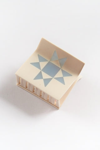 Faded Denim Quilt Claw